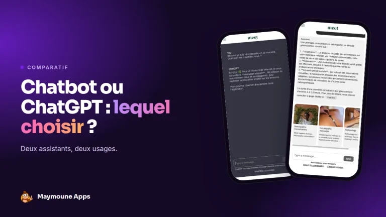 chatbot ou ChatGPT,comparatif chatbot