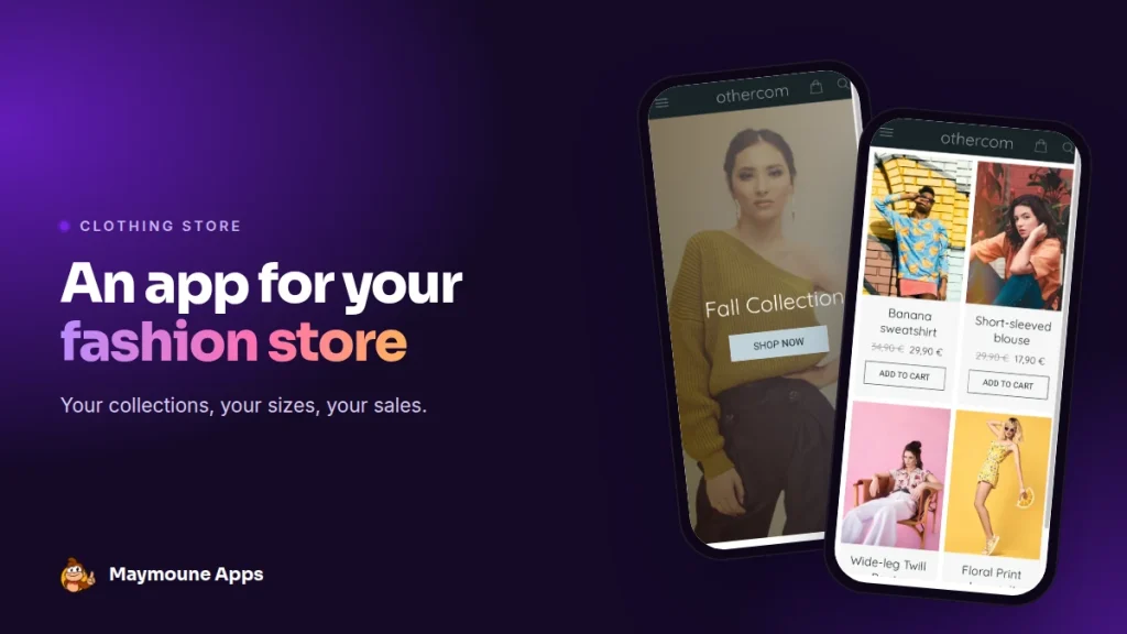 clothing store app,fashion store app