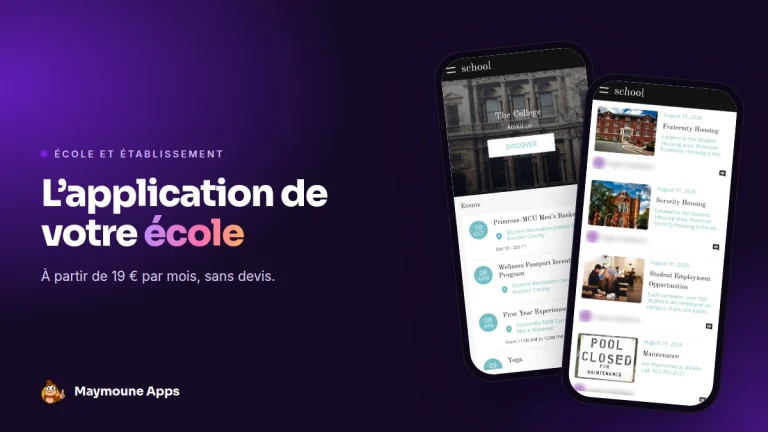application école