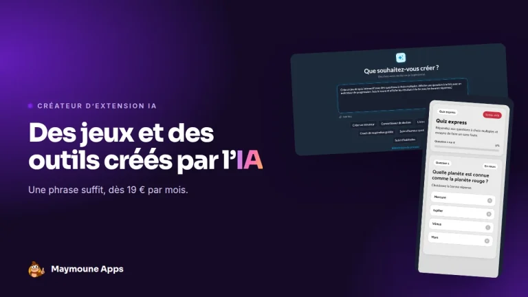créer un jeu dans son application
