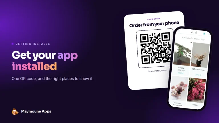 app QR code,get app installed