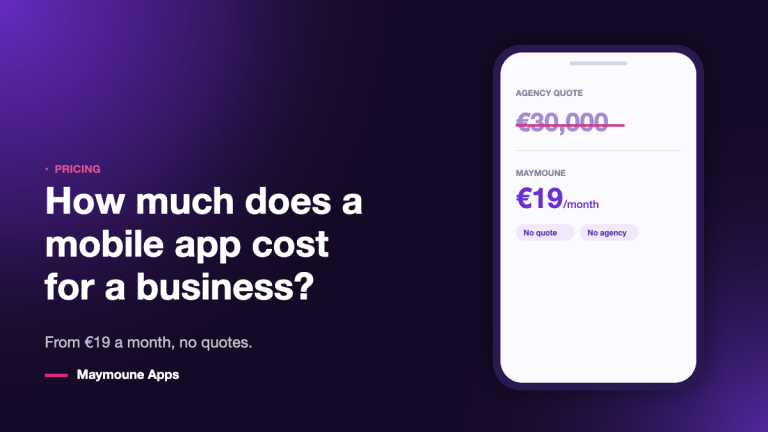 mobile app development cost