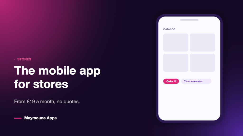 store mobile app