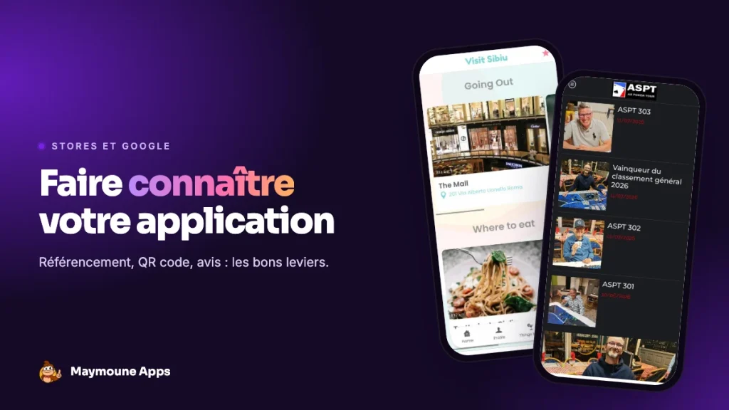 faire connaître son application