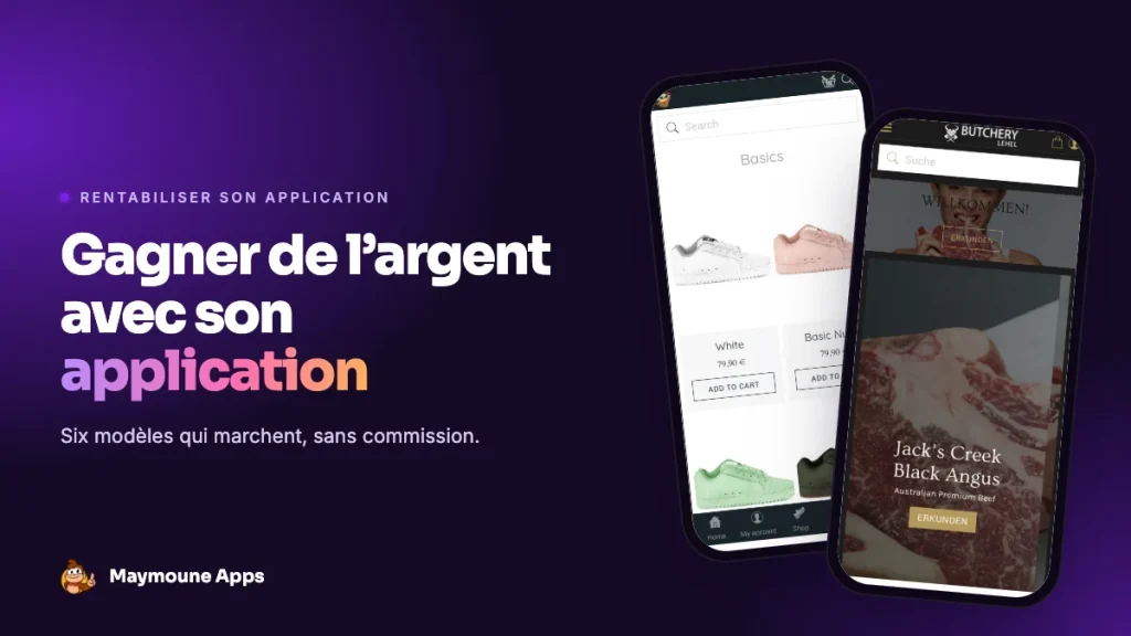 gagner de l’argent avec une application
