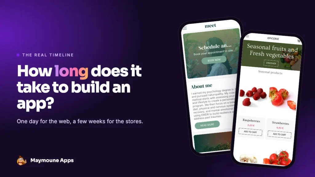 how long does it take to build an app