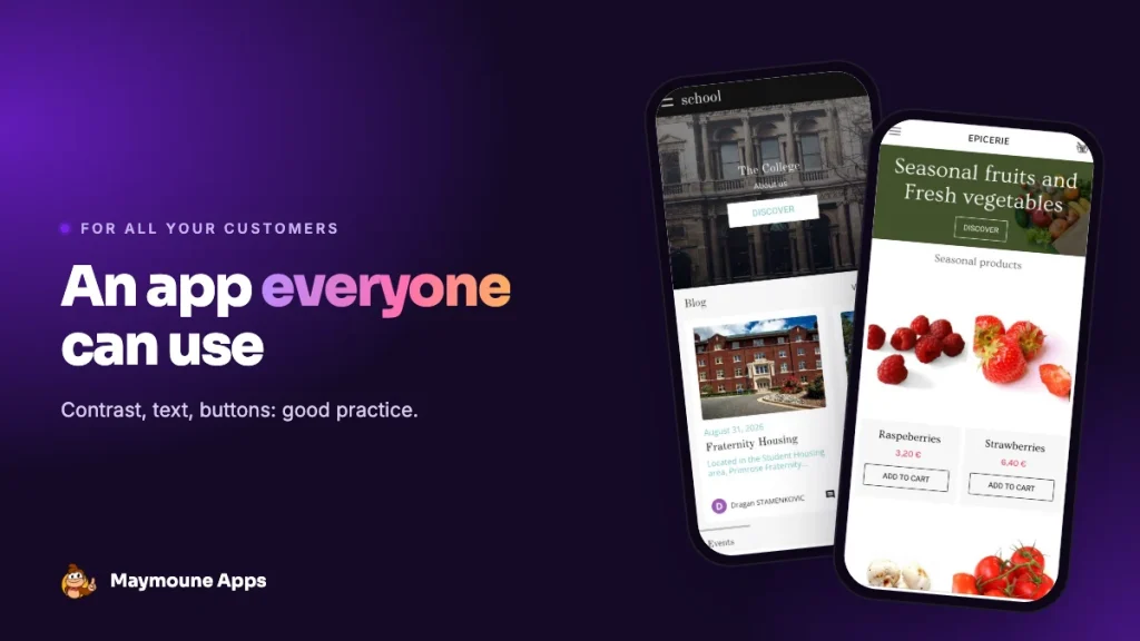 mobile app accessibility