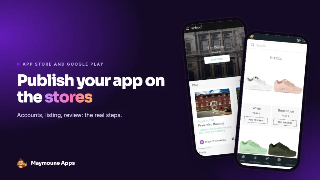 publish an app on the App Store